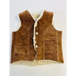 Le’Moxi Vintage Style Children’s Insulated Leather Vest